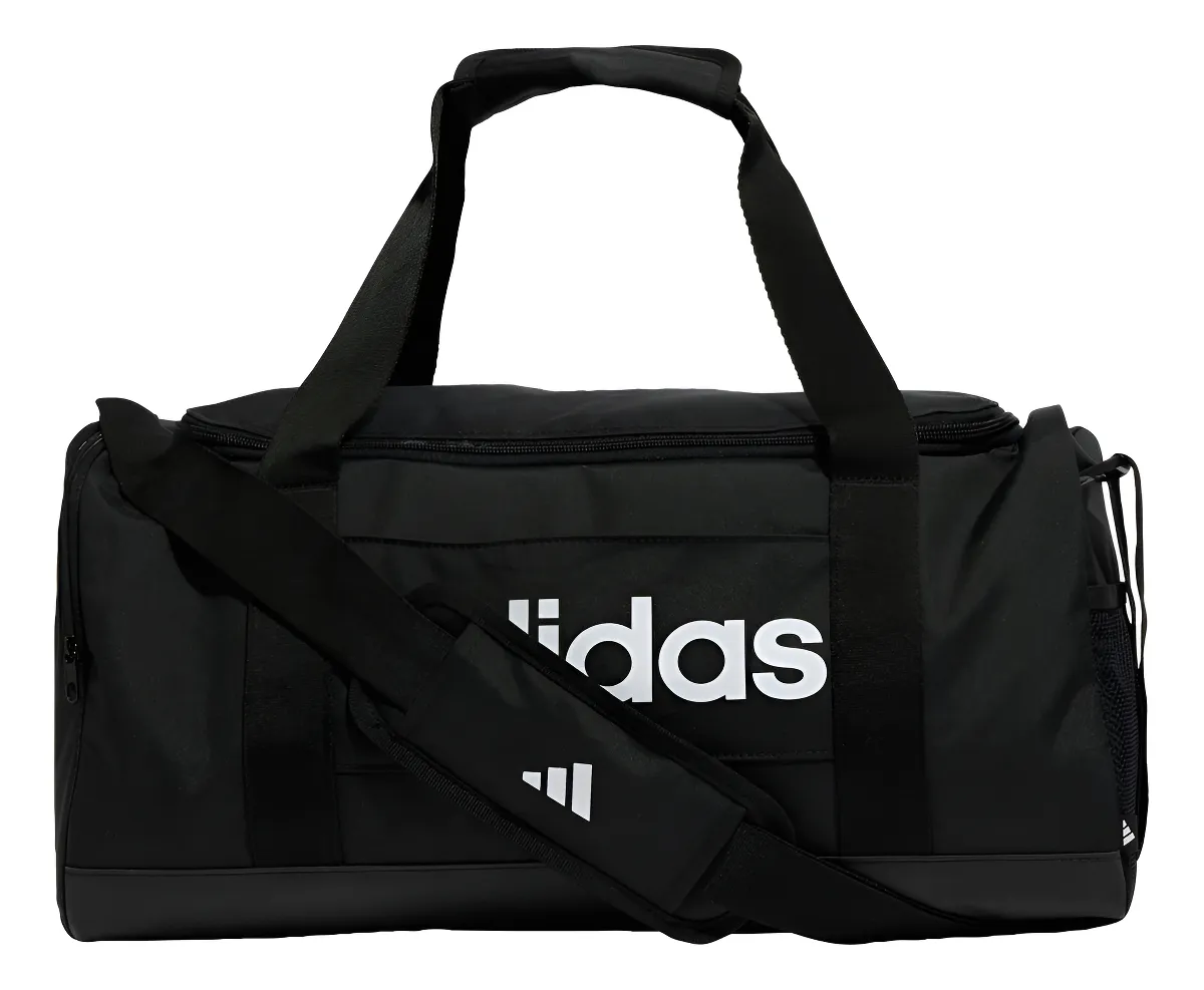 Mala preta unisex pequena linear adidas JE8343